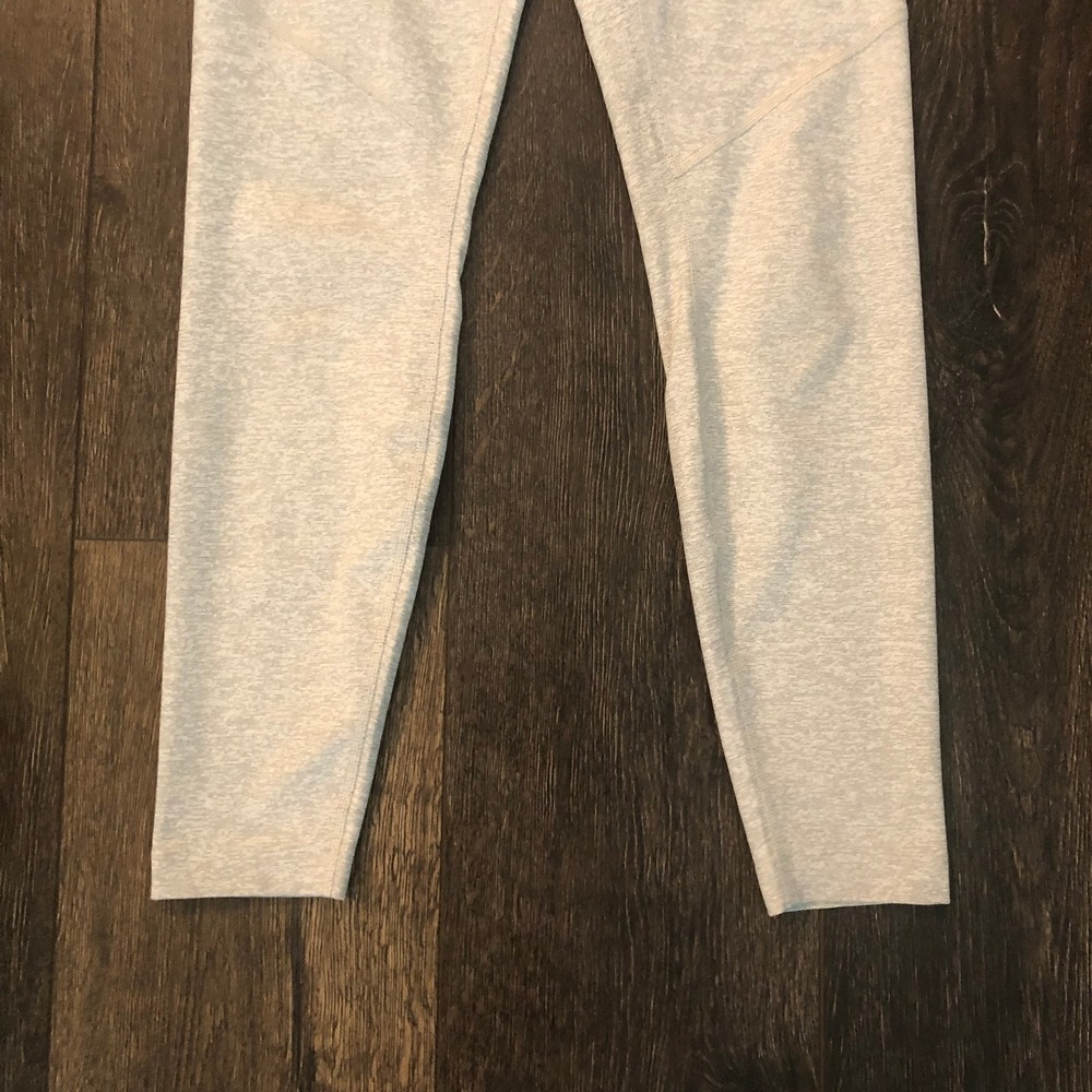 Outdoor Voices Leggings Womens Small Heathered Gray Tech Sweat 7/8 Yoga - Picture 3 of 11